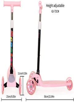 Children's Scooter - Scooter for Children from 2 5 6 7 8 Years Old, Children's Scooter with LED Light Wheels, Foldable, Toddler Scooter, Children's Scooter with 3 Flashing Wheels - pzsku/Z64CB37DEFF39E7E99D91Z/45/_/1737431726/c0100b35-f1ab-488b-9c7a-37eeee668d56