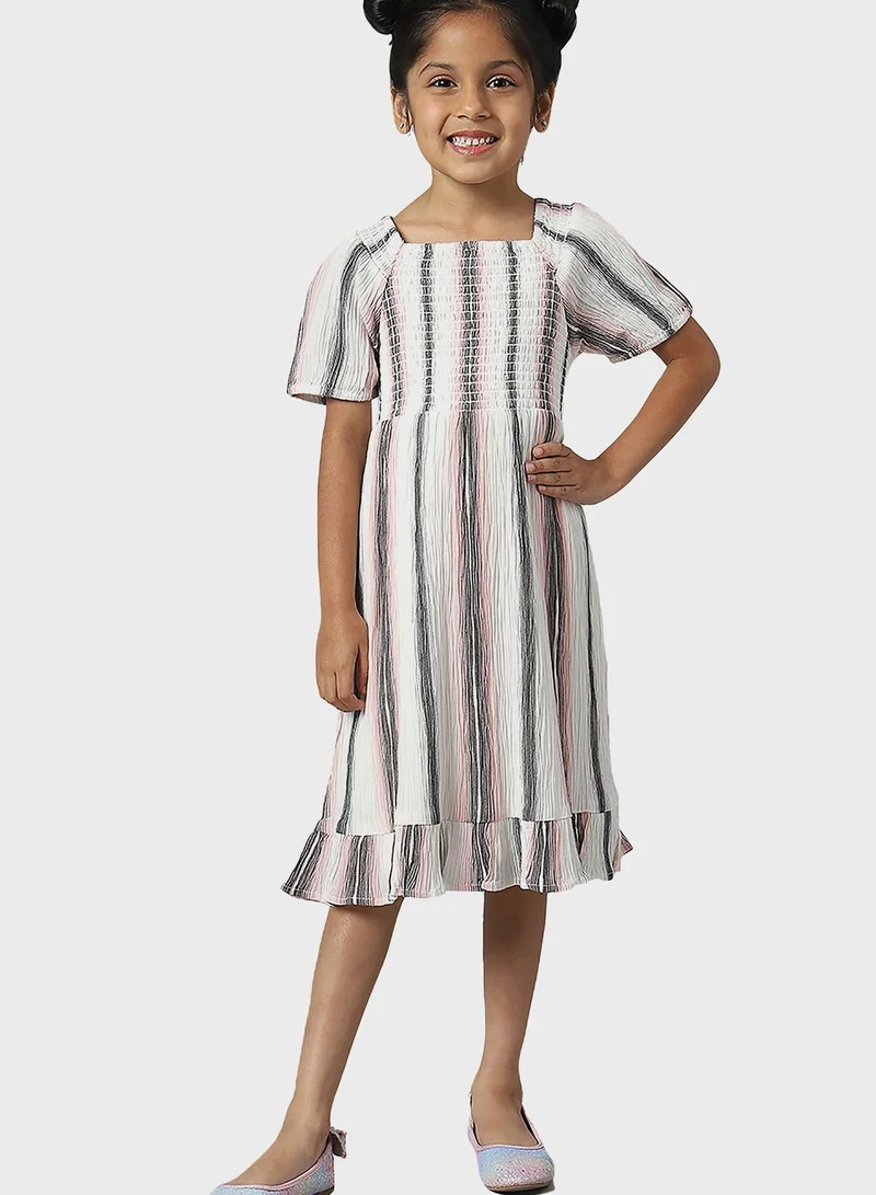 bhpoloclub Youth Stripe Maxi Dress