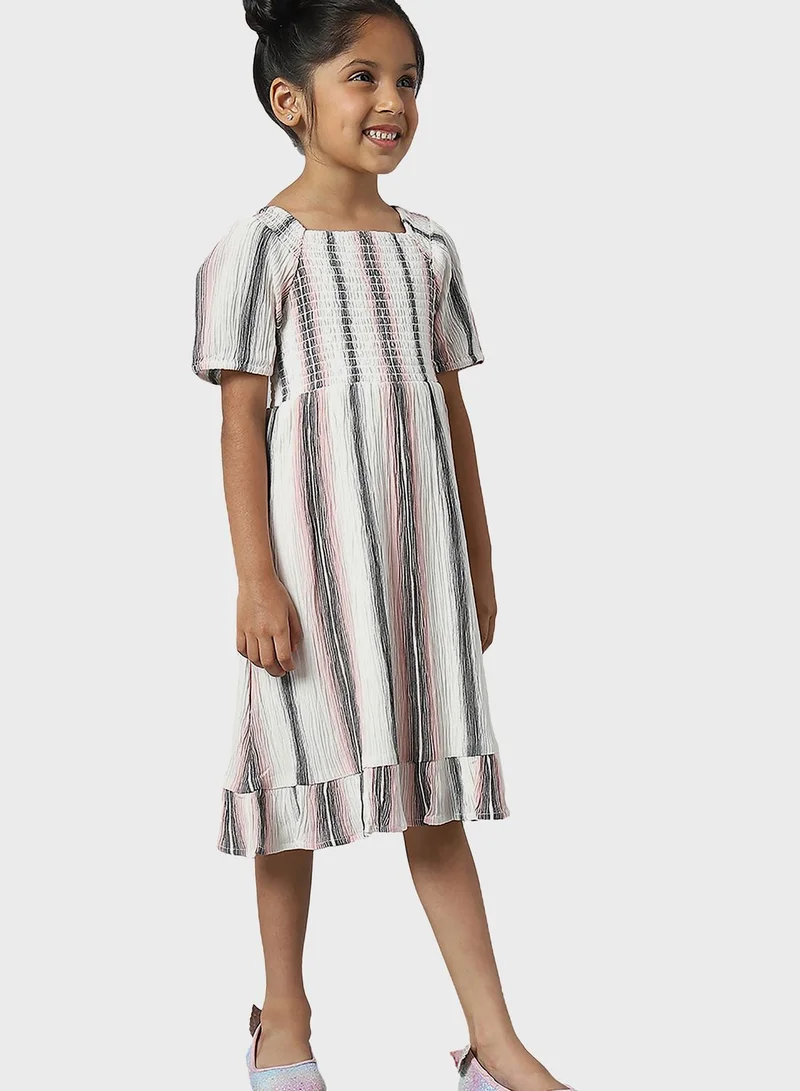 bhpoloclub Youth Stripe Maxi Dress