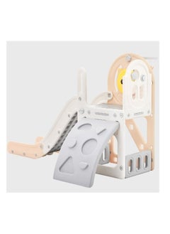 FULL JOY DUCK SLIDE&CLIMB BOARD+BALL RING 186X109X100CM COFFEE 28-MYY-12C  - Image 4