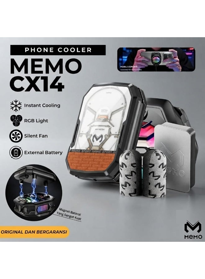 ميمو Memo CX14 Wireless Magnetic Phone Cooler 10W