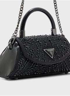 GUESS Embellished Beauvoir Top Handle Clutches  - Image 4
