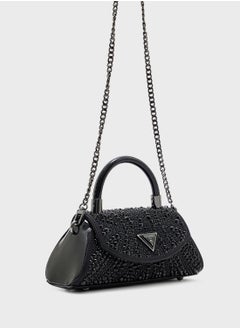 GUESS Embellished Beauvoir Top Handle Clutches  - Image 3