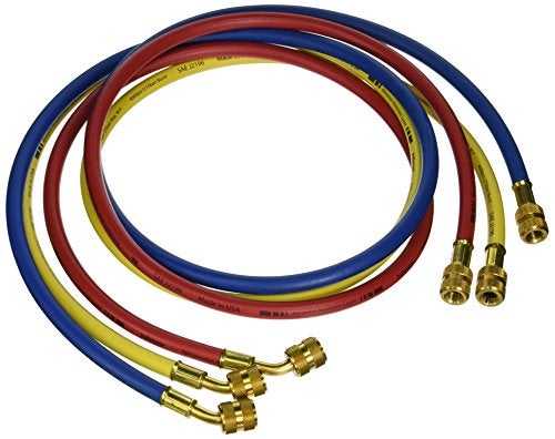 Hilmor 1839153 60" Hose, Rated for 800 PSI, Compatible with High-Pressure Refrigerants, HVAC Systems, Tools and Equipment (Pack of 3) - Image 5