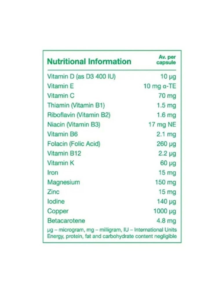 Pregnacare Multivitamins And Multimineral For Women 30 Capsules - Image 3