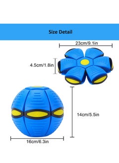 maffick Magic Flying Saucer Ball,New Adult Decompression Flying Saucer Ball,Parent-Child Interactive Toys with Cool Changeable Shapes  - Image 4