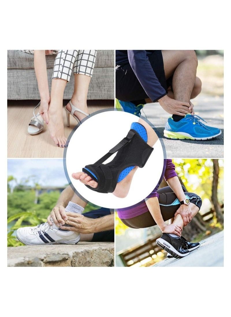 Generic - Plantar Fasciitis Night Splint, Foot Drop Orthotic Brace Adjustable Elastic Dorsal Night Splint - Image 1