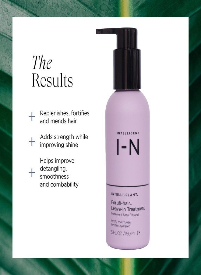 Intelligent Nutrients Fortifi-hair Leave-In Treatment, Silky Hair Serum Smooths, Shines, and Revitalizes Dry and Damaged Hair, Vegan, 5 Fl Oz - Image 3