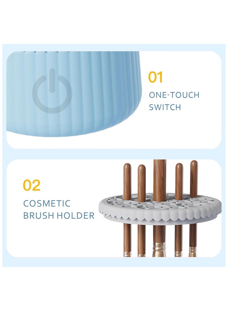 Hihonor Electric Makeup Brush Cleaner Machine - Automatic Makeup Brush & Sponge Cleaner, Rapid Cleaning and Drying for All Types | Travel-Friendly & Multi-Functional Beauty Tool  - Image 3