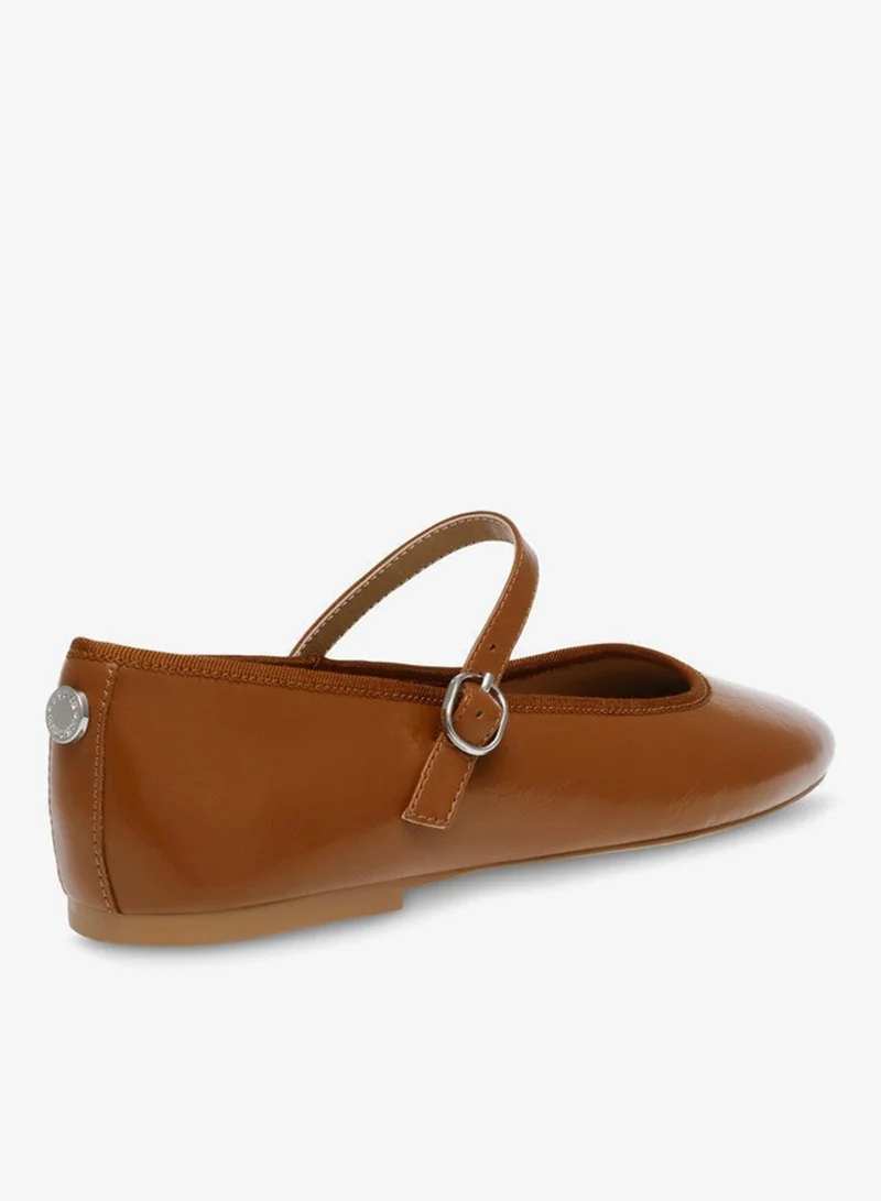 ستيف مادن أحذية باليرينا نسائية ستيف مادن فينيتا بني