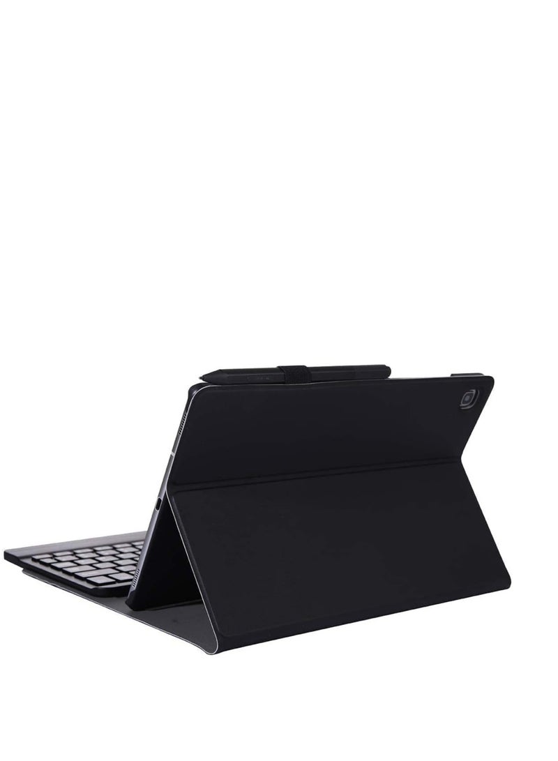 JAJEEK New Case Compatible with Galaxy Tab S6 Lite 2020 – Detachable Wireless Keyboard PU Leather Case, Keyboard Stand, Full Protection & Adjustable Viewing Angles - Image 3