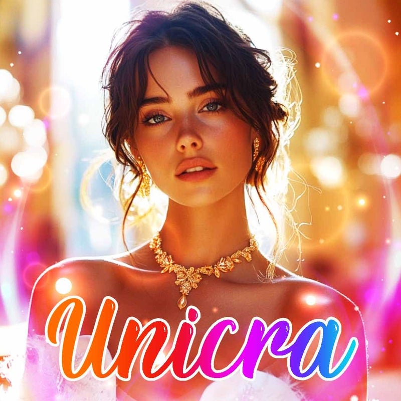 Unicra Gold Jewelry Sets Rhinestone Necklace Hoop Earrings Bracelet Set Prom Formal Sparkly Costume Jewelry Sets for Women (Gold) - Image 4