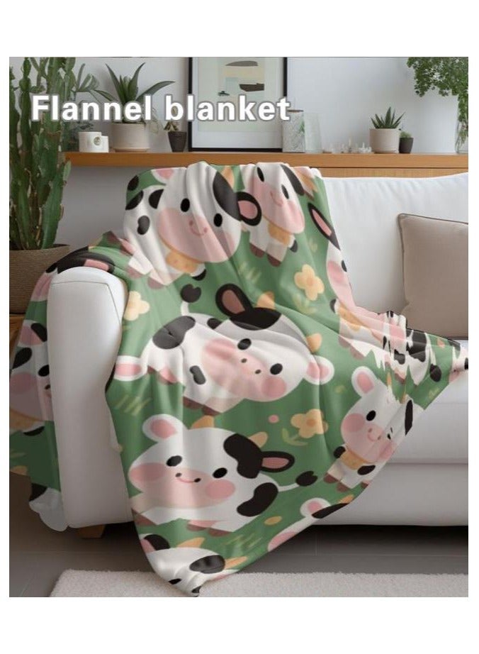 general Flannel thin blanket (warm and comfortable, suitable for sleep, gaming, dust removal and sandproof) 150cm*200cm - 677 - Image 1
