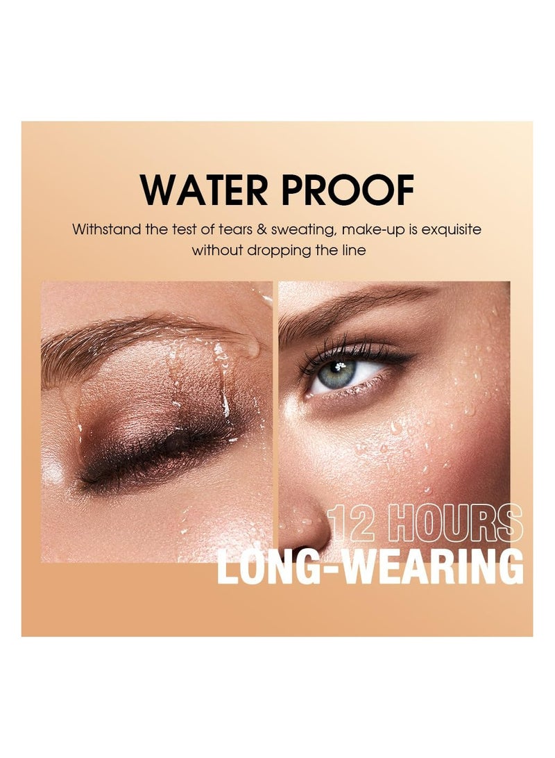 LANGMANNI Waterproof Long-Lasting Eyeshadow Stick with Shimmer and Matte Finish(#13) - Image 3