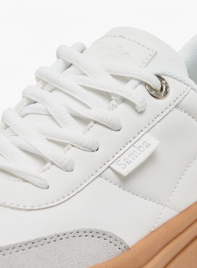 سامبا أحذية رياضية نسائية بشريط دانتيل وجوانب مبطنة - Image 5