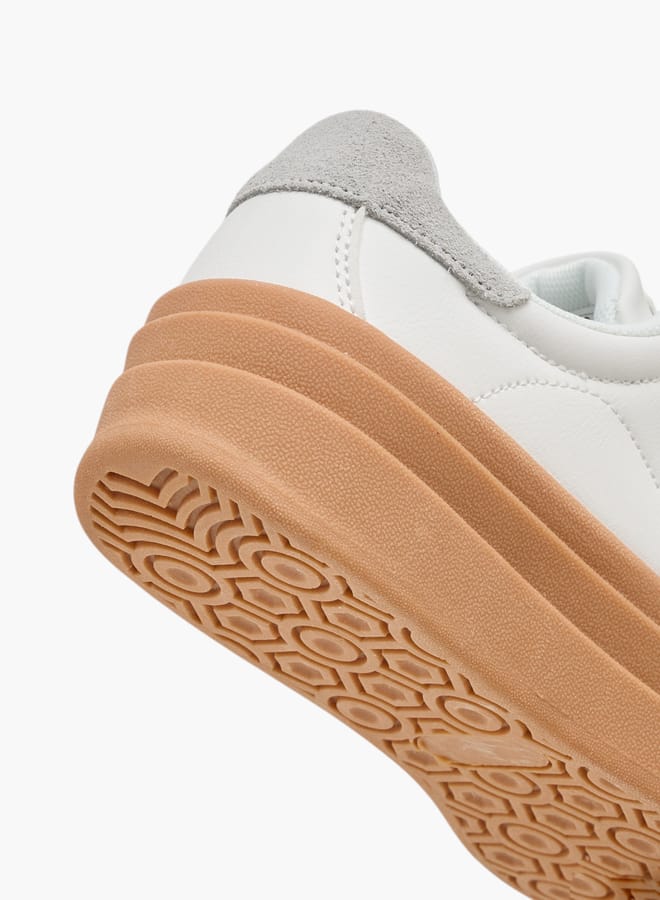 سامبا أحذية رياضية نسائية بشريط دانتيل وجوانب مبطنة - Image 4