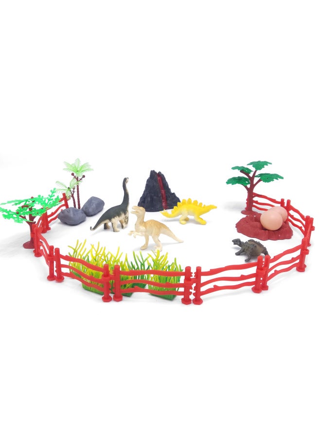 A Variety Of Sand Table Scene Ornaments Dinosaur Farm Animals Coconut Tree Accessories Children's Simulation Model Toys-Color:Short Trunk (can Be Opened) 9g  - Image 5