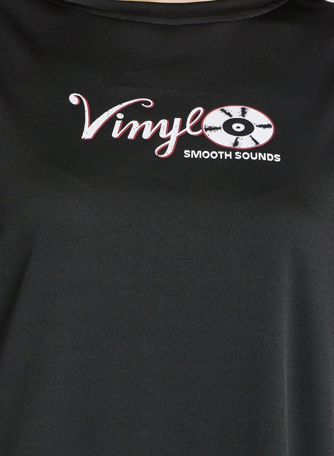 Take Two Graphic Printed Oversized T-Shirt - Image 3