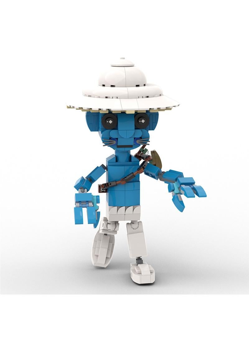 339-Piece Smurf Cat Building Block Puzzle Toy - Image 2