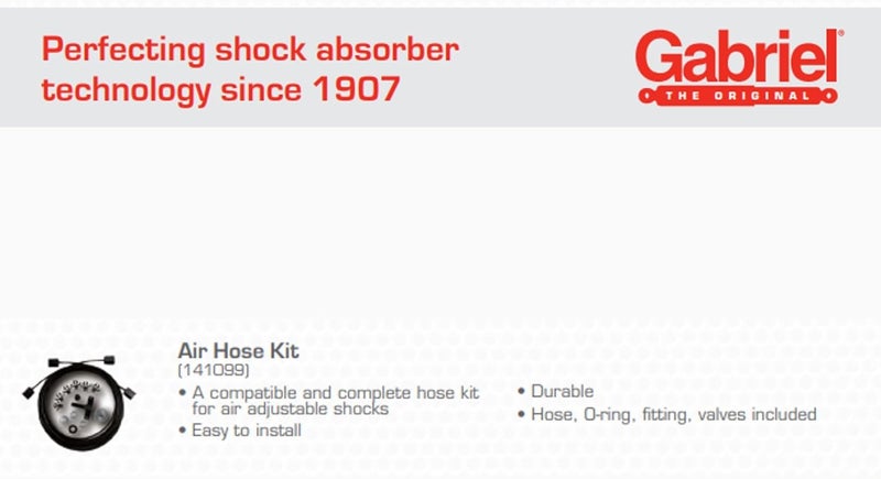 Gabriel 141099 Air Hose Kit - Image 3