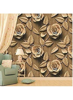 Paper Plane Design Self Adhesive Wallpaper 3D (2 Feet X 15 Feet)  - Image 1