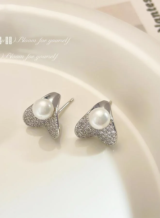 Take Two  Faux Pearl Stud Earrings for Women | Best Price UAE