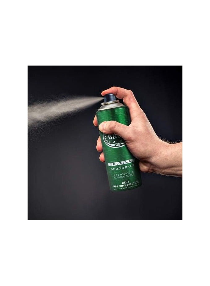 Brut ORIGINAL Long Lasting Fresh Active Odour Protection Signature Scented Body Deodorant Spray for Men - 200 ML - Image 3