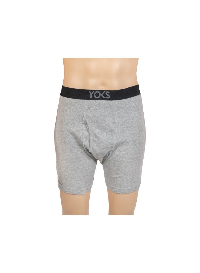 يوكس ملاكم الرجال رمادي (XL) - Image 2