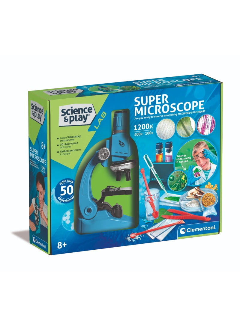 Clementoni Super Microscope 3 | STEM Toys | Science Toys | Educational & Learning Toy | Gift for Kids and Science Lover - Image 2