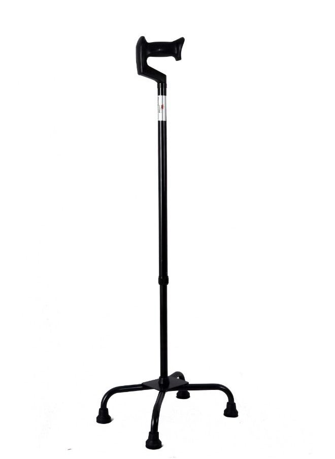3W Healthcare - 4 Leg Stainless Steel Walking Stick - Image 1