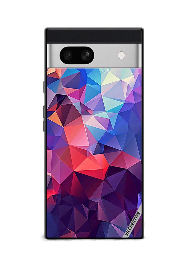 VR CREATIVE Protective Case Cover For Google Pixel 7a Pretty Rad Man On We Heart It Design Multicolour - Image 1