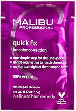 Malibu Color Correction Natural Wellness Treatment 5g Sachet 1st step to colour success