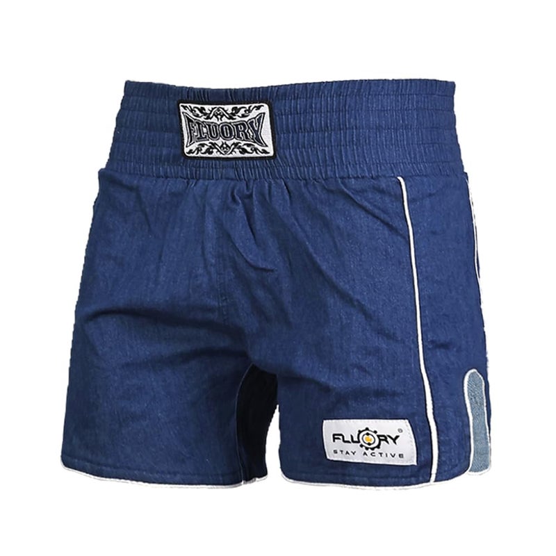 FLUORY Muay Thai Shorts Boxer Shorts Boxing Trunks Kick Martial Arts Training Gym Clothing for Men Women Professional Boxing - Image 3