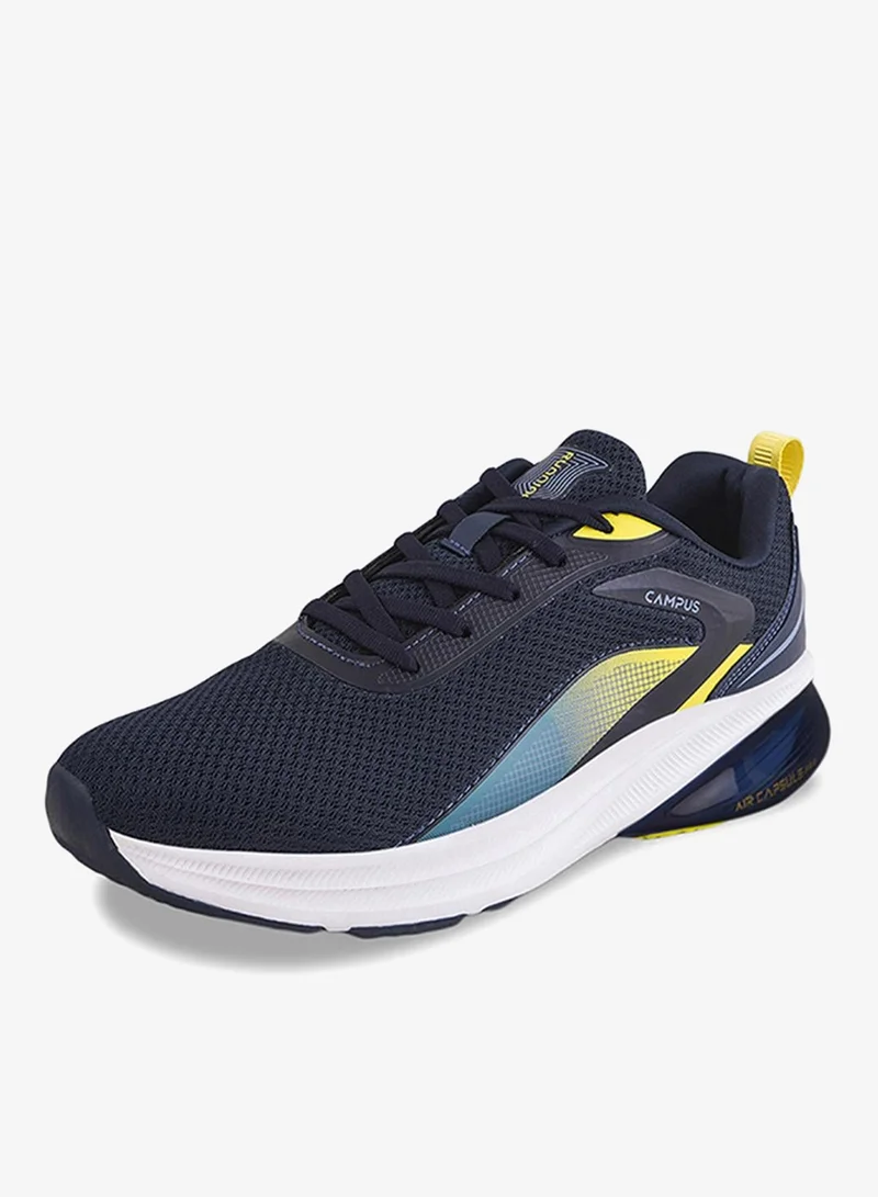 Campus Navy-Lemon Men Bonus Memory Foam Lace-Up Running-Navy-Lemon for Men | Best Price UAE
