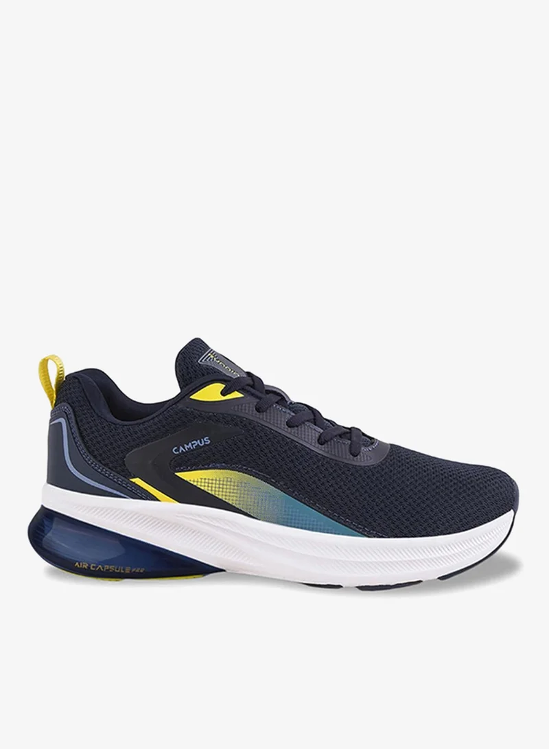 Campus Navy-Lemon Men Bonus Memory Foam Lace-Up Running-Navy-Lemon for Men | Best Price UAE