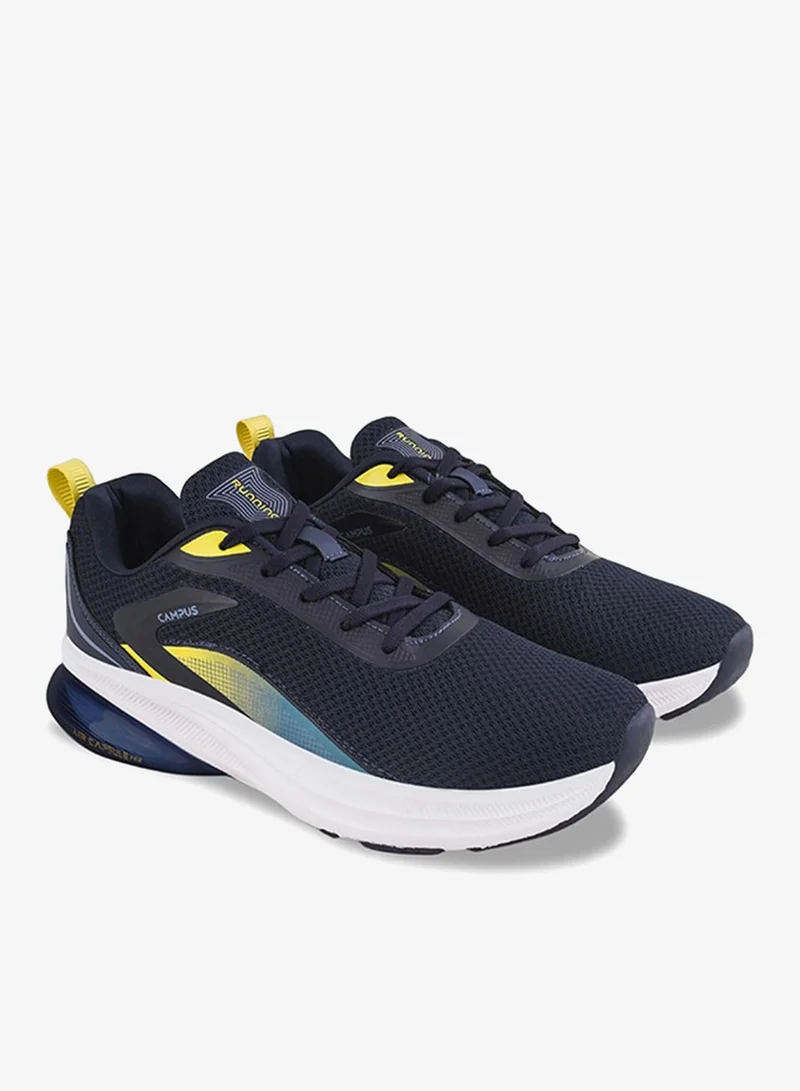 Campus Navy-Lemon Men Bonus Memory Foam Lace-Up Running-Navy-Lemon for Men | Best Price UAE