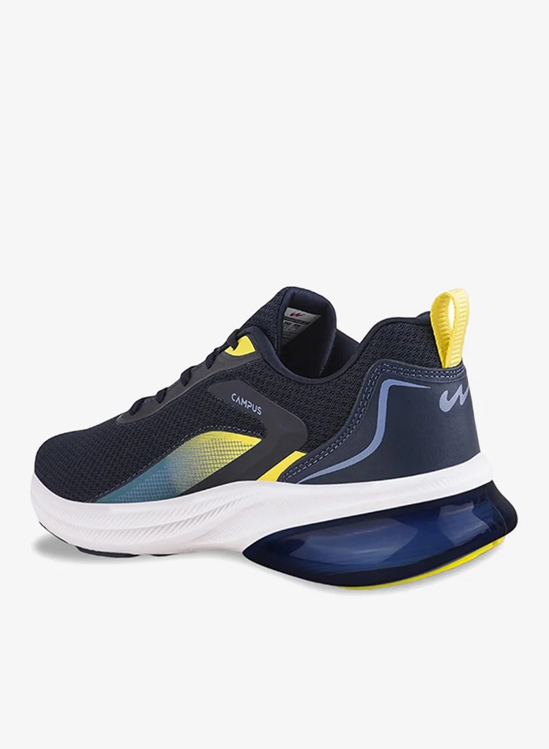 Campus Navy-Lemon Men Bonus Memory Foam Lace-Up Running-Navy-Lemon for Men | Best Price UAE