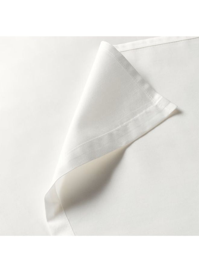 BYFT Orchard Exclusive (White) Single Size Flat Sheet and Pillow covers (Set of 2Pcs) Cotton Percale Weave, Soft and Luxurious, High Quality Bed linen-180TC - Image 4