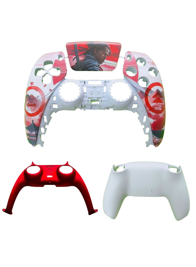 general PS5 gamepad shell replacement upper and lower cover handle shell button set all-round protection - Image 2