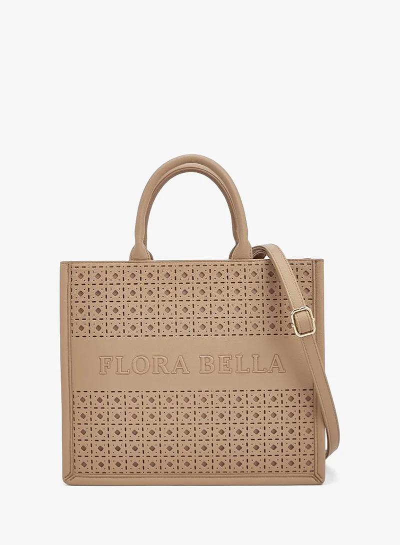 Laser Cut Tote Bag With Detachable Strap