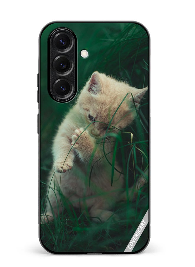 VR CREATIVE Protective Case Cover For Samsung Galaxy A56 Playing Kitten Design Multicolour
