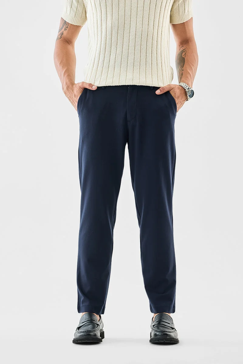 SNITCH Slim Fit Stretch Trousers