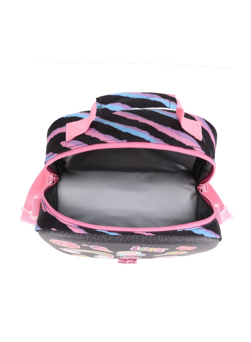 CUBS Printed Waterproof double decker lunch bag with removable shoulder strap carrying your favorite meals to school, work or while traveling - Image 4