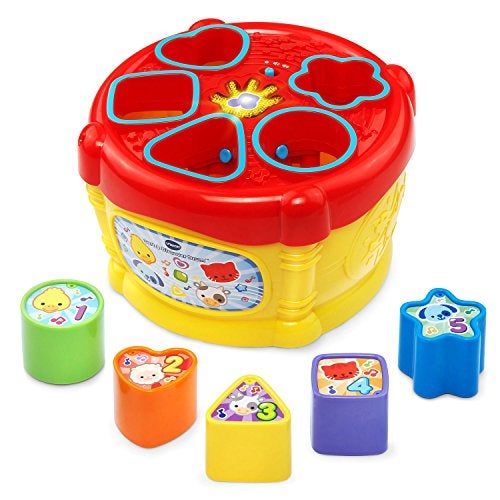 VTech Sort and Discover Drum, Yellow - Image 1