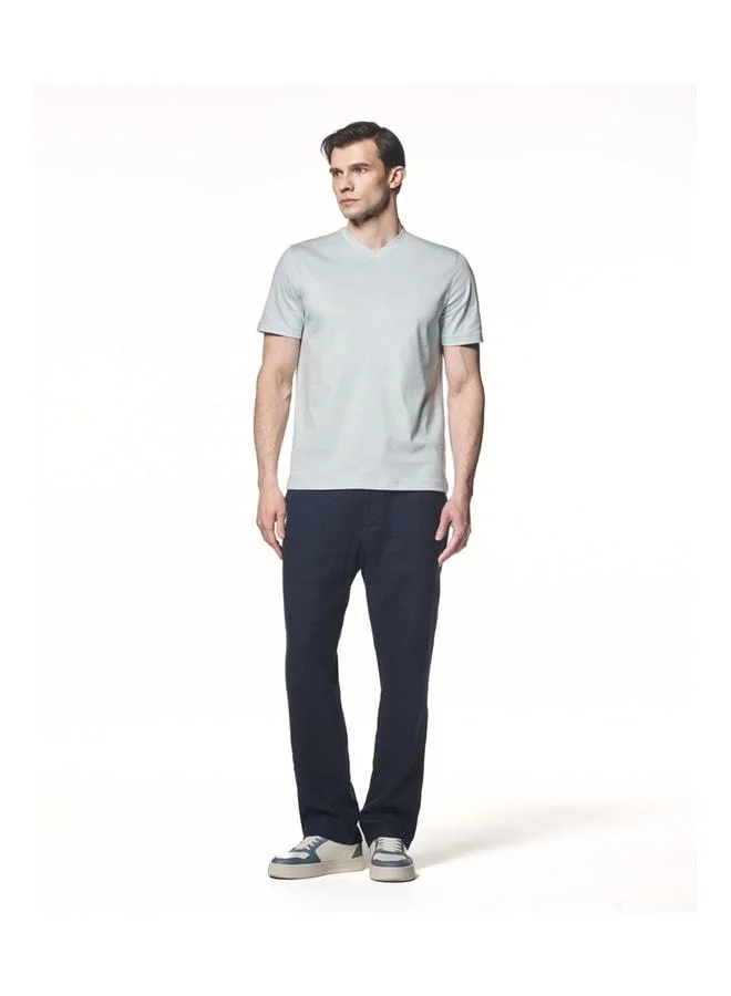 Liwali Modal blend V-neck T-Shirt.
