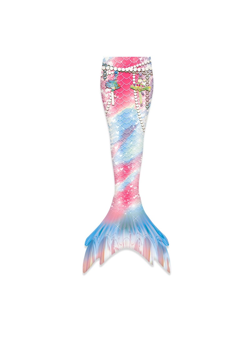 10-Piece Mermaid Tail Swimming Costume Set - Image 3