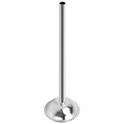 Magluv 10mm Stainless Steel Sausage Stuffing Tube, Sausage Stuffer Funnels for #5 Sausage Stuffers,10mm Stuffing Horn Fit for Hakka, Lem and Other Brands Manual/Electric Sausage Stuffer - Image 1