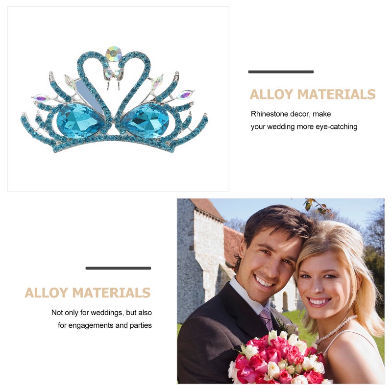 Bridal Swan Wedding Bride Female Women Jewelry - Image 5