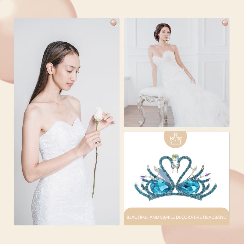 Bridal Swan Wedding Bride Female Women Jewelry - Image 4