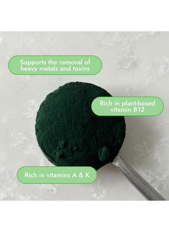 Organic Traditions - Spirulina Powder Organic Green Spirulina Powder Vegan Non-Gmo Superfood, 5.3Oz (150G) Bag, 50 Servings Per Bag - Image 1